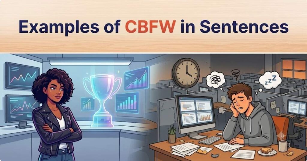 Examples of CBFW in Sentences