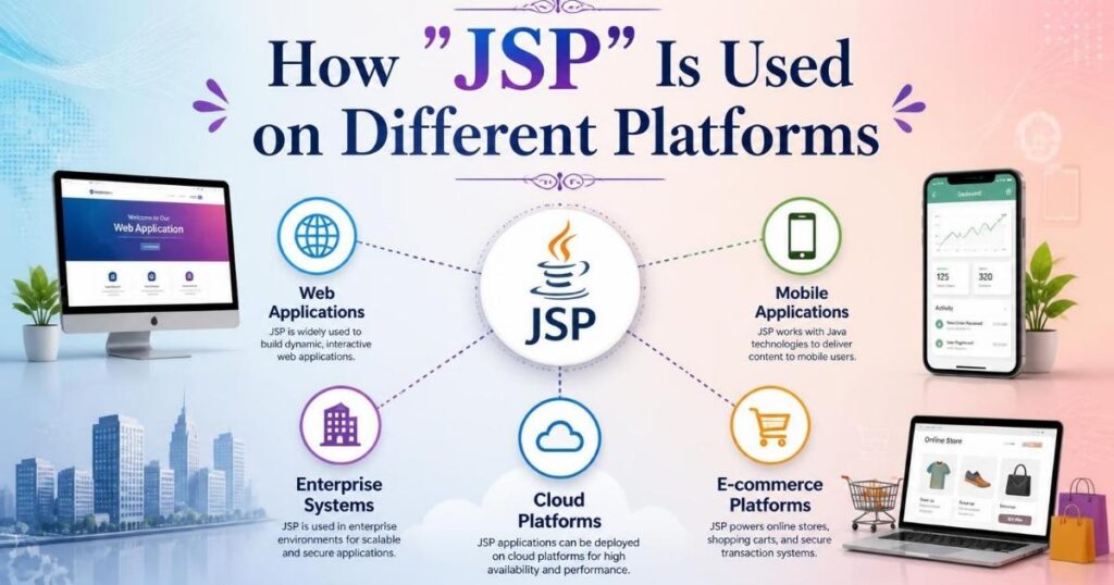 How "JSP" Is Used on Different Platforms