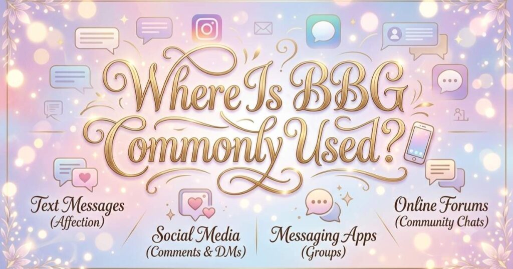 Where Is BBG Commonly Used